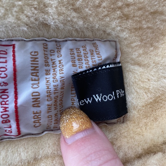 SOLD 70’s Penny Lane Suede Shearling Coat - Picture 13 of 15